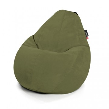 Qubo™ Comfort 90 Olive VELVET FIT пуф (кресло-мешок)