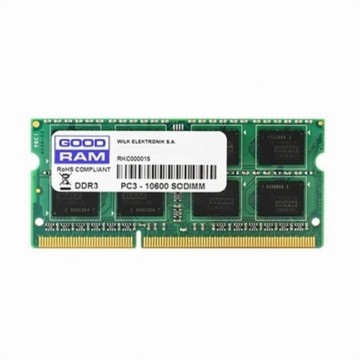 RAM Atmiņa GoodRam 8GB DDR3 PC3-12800 SO-DIMM 8 GB DDR3 CL11 8 GB DDR3 SDRAM