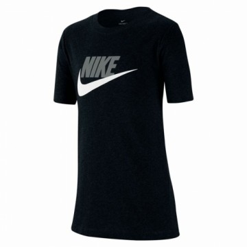 Krekls ar Īsām Piedurknēm Bērniem Nike Sportswear Melns