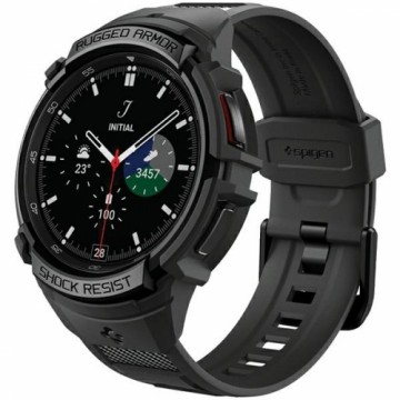 Spigen Rugged Armor Pro Samsung Watch 6 Classic 43mm czarny|black ACS06492