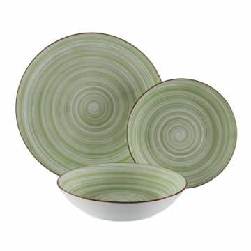 Посуда Versa Artesia 18 Предметы Зеленый Фарфор