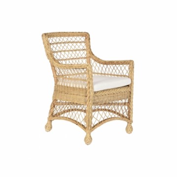 Кресло DKD Home Decor Белый Натуральный 56 x 63 x 86 cm