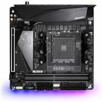 Mātesplate Gigabyte B550I AORUS PRO AX mATX AM4     AMD B550 AMD AMD AM4