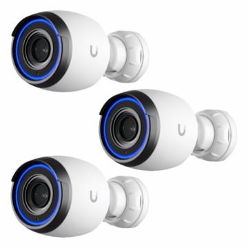 3er-Pack Ubiquiti G4 Professional Überwachungskamera 4K (3840x2160), PoE, 15m Nachtsicht, IP67 Wetterfest, 3x Optischer Zoom