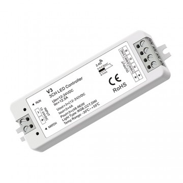 Skydance V3 контроллер для светодиодных лент, 12-24V, 3x 4A