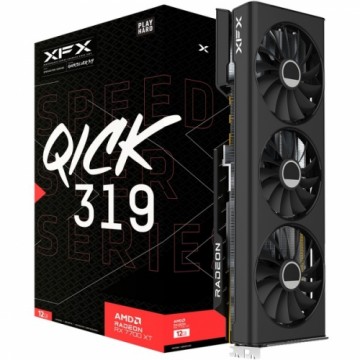 XFX Radeon RX 7700 XT SPEEDSTER QICK319 BLACK Gaming, Grafikkarte