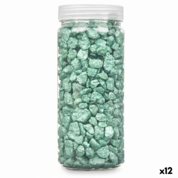 Gift Decor Dekoratīvie akmeņi Zaļš 10 - 20 mm 700 g (12 gb.)
