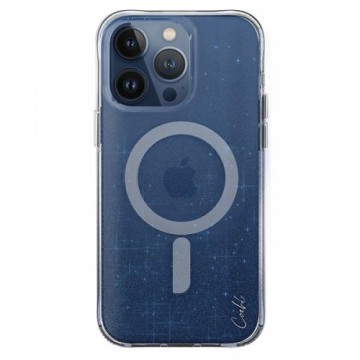 UNIQ etui Coehl Lumino iPhone 15 Pro 6.1" Magnetic Charging niebieski|prussian blue