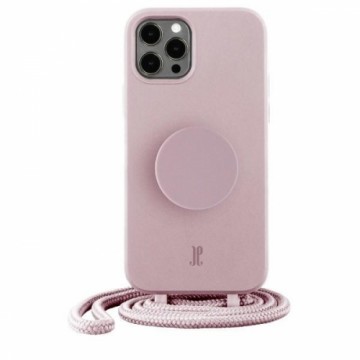 Etui JE PopGrip iPhone 12 Pro Max 6,7" jasny różowy|rose breath 30184 AW|SS (Just Elegance)