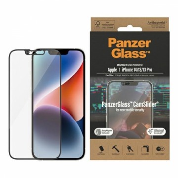 PanzerGlass Ultra-Wide Fit iPhone 14 | 13 | 13 Pro 6.1" Screen Protection CamSlider Antibacterial Easy Aligner Included 2795