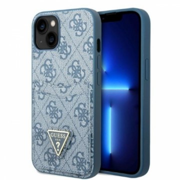 Guess GUHCP13SP4TPB iPhone 13 mini 5,4" niebieski|blue hardcase 4G Triangle Logo Cardslot