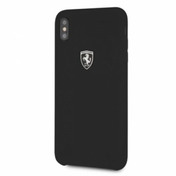 Ferrari Hardcase FEOSIHCI65BK iPhone Xs Max czarny|black Silicone Off track