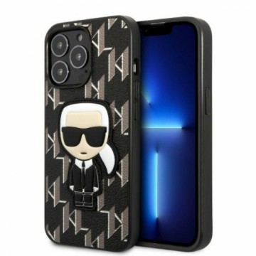 Karl Lagerfeld Monogram Ikonik Case for iPhone 13 Pro Max Black