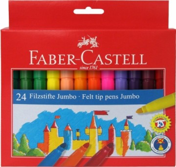 Фломастеры Faber-Castell 24 цвета Jumbo
