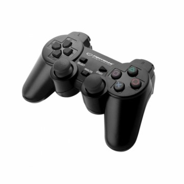 Spēles Kontrole Esperanza EGG107K PlayStation 3 PC USB 2.0 Melns