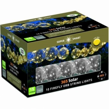 LED gaismu vītne Super Smart 365 Firefly Solārais 15 lm