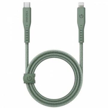 ENERGEA kabel Flow USB-C - Lightning C94 MFI 1.5m zielony|green 60W 3A PD Fast Charge