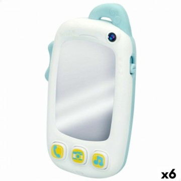Игрушечный телефон Winfun Белый 9 x 15,5 x 3,8 cm (6 штук)