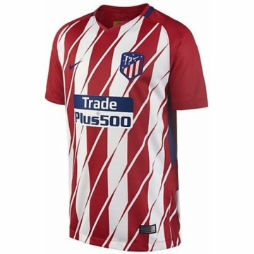 Спортивная футболка с коротким рукавом, детская Nike Atlético de Madrid Local 17/19 Белый