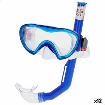 Очки для ныряния с трубкой AquaSport Детский (12 штук)