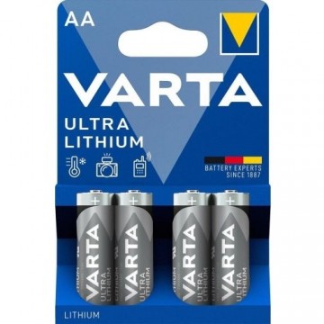 Varta MN 1500 Ultra Lithium AA (LR6) Блистерная упаковка 4шт.