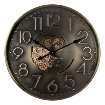 Bigbuy Home Настенное часы Позолоченный Железо 60 x 8 x 60 cm