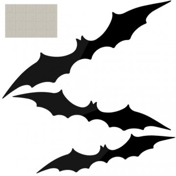 Bat - decoration set of 3 pcs. Malatec 22004 (16897-0)