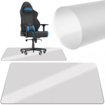 Protective chair mat 100x140cm RUHHY - milky (16763-0)
