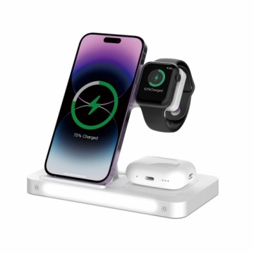Devia Smart 3in 1 wireless charger 15W white