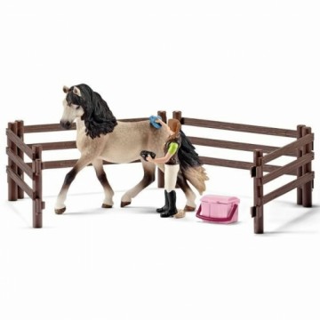 Playset Schleich Andalusian horses care kit Пластик