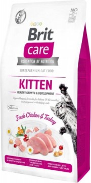 BRIT Care Grain Free Kitten Healthy growth and development - dry cat food - 7 kg