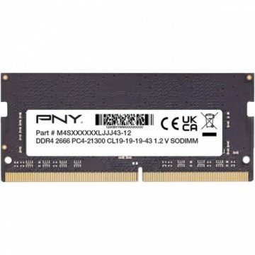 Pny Technologies Computer memory PNY MN8GSD42666-SI RAM module 8GB DDR4 SODIMM 2666MHZ