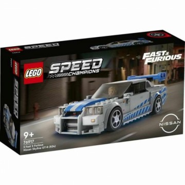 Playset Lego Fast and Furious: 76917 Nissan Skyline GT-R (R34) 319 Daudzums