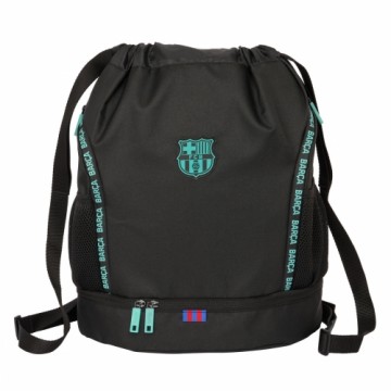 Детский рюкзак-мешок F.C. Barcelona Чёрный 35 x 40 x 1 cm