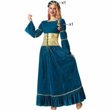 Bigbuy Carnival костюм Королева средневековая Синий