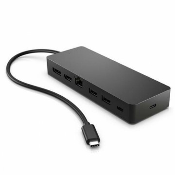 USB-разветвитель HP 50H55AA Чёрный Разноцветный
