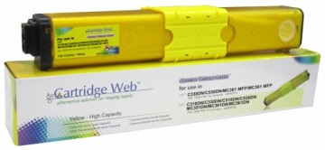 Toner cartridge Cartridge Web Yellow OKI C310 replacement 44469704