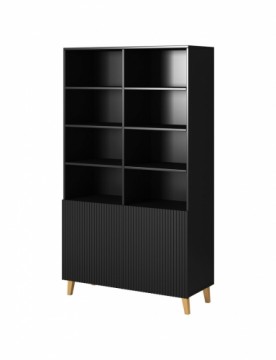 Cama Meble PAFOS bookcase 100x40x176.5 cm matte black