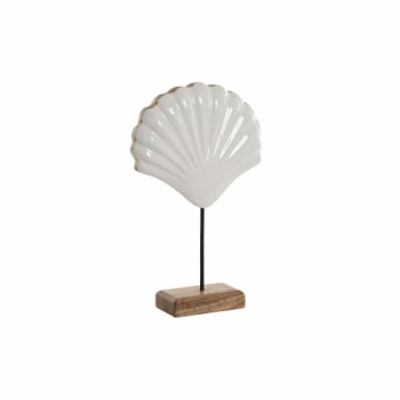 Декоративная фигура Home ESPRIT Белый Натуральный оболочка Средиземноморье 17 x 5 x 29 cm