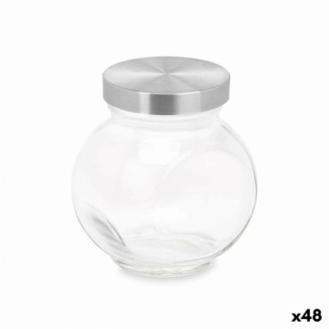 Vivalto Biskvīta burka Caurspīdīgs Stikls 180 ml (48 gb.) Ar vāku Reguliuojamas