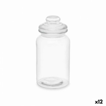 Vivalto Burka Caurspīdīgs Stikls 1,2 L (12 gb.) Ar vāku