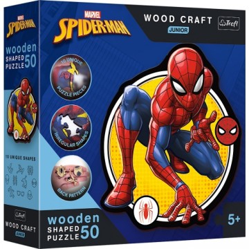 Spider-man TREFL SPIDERMAN Koka puzle - Zirnekļcilvēks, 50 gb