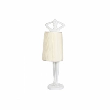 Grīdas lampa Home ESPRIT Balts Sveķi 50 W 220 V 46 x 41 x 137,5 cm