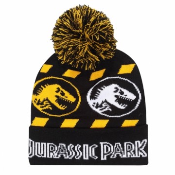 Cepure Jurassic Park Hazard Snow Beanie Melns