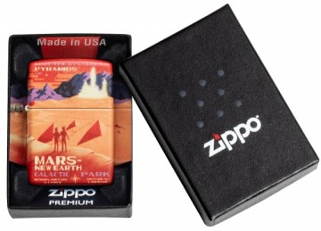 Zippo Lighter 49634 Mars Design