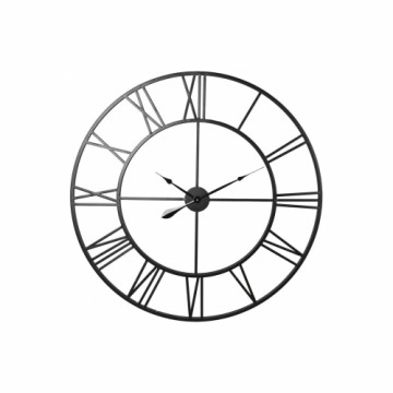 Sienas pulkstenis Home ESPRIT Melns Metāls 100 x 3 x 100 cm