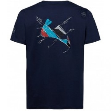 La Sportiva Krekls MANTRA T-Shirt M S Deep Sea