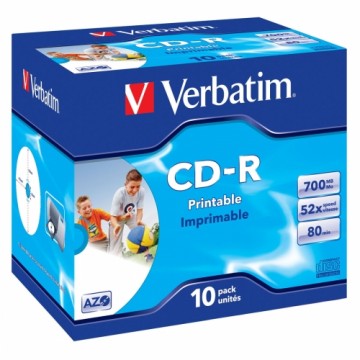 CD-R Verbatim 43325 700 MB (10 gb.)