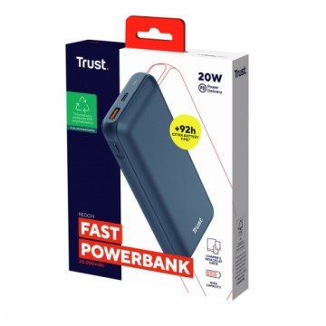Powerbank Trust 25034 Zils 20000 mAh (1 gb.)