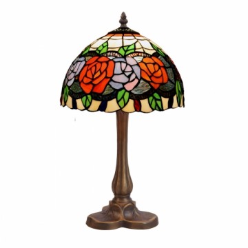 Galda lampa Viro Rosy Sarkans Zaļš Oranžs Orange Cinks 60 W 20 x 37 x 20 cm